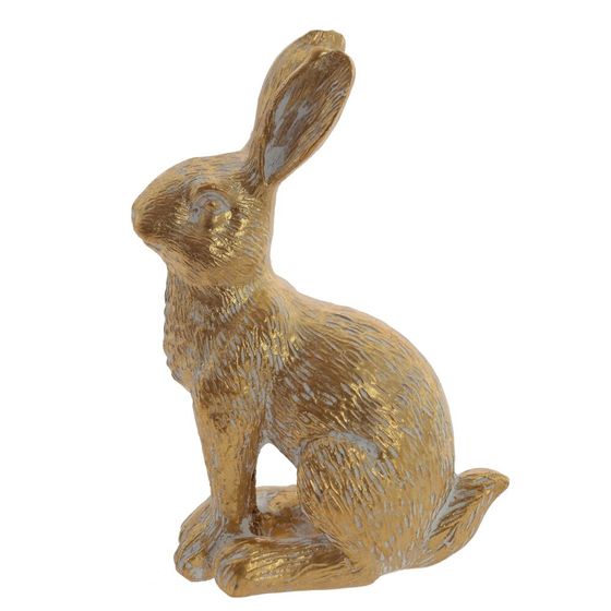 Фигурка декоративная "Заяц", L7 W4 H11 см