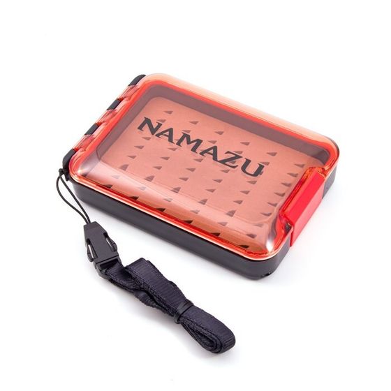 Коробка для мормышек и мелких аксессуаров, Namazu Slim Box, тип B, 104 х 72 х 22 мм