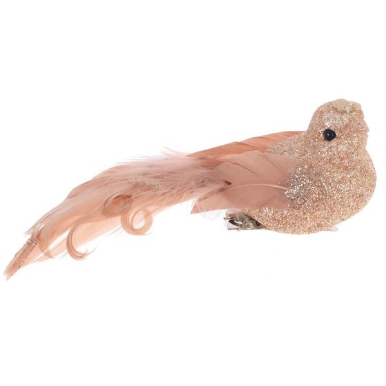 Изделие декоративное &quot;Птичка&quot;, L11 W4 H4 см, 6в.