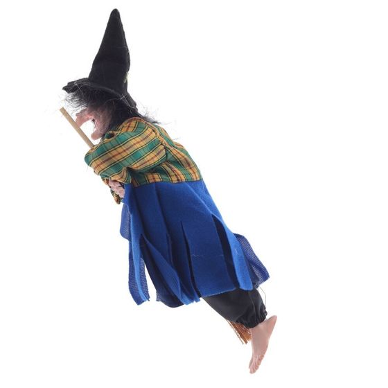 Игрушка набивная &quot;Баба-яга&quot;, Д15 Ш11 В28 см, 3в.