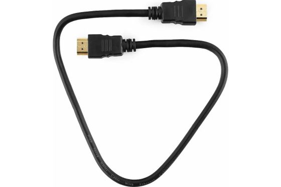 Кабель Cablexpert HDMI(m) - HDMI(m) ver 2.0 4K High speed 0.5м черный (CC-HDMI4-0.5M)