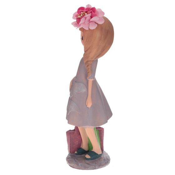 Фигурка декоративная &quot;Девочка&quot;, Д6,5 Ш6 В18,5 см, 4в.