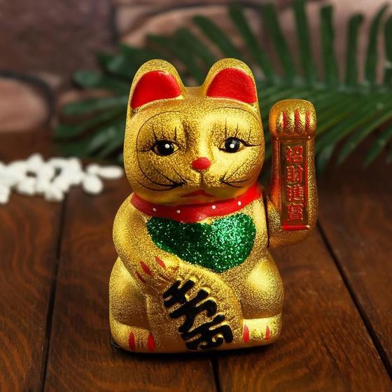Сувенир кот керамика &quot;Манэки-нэко&quot; h=17см