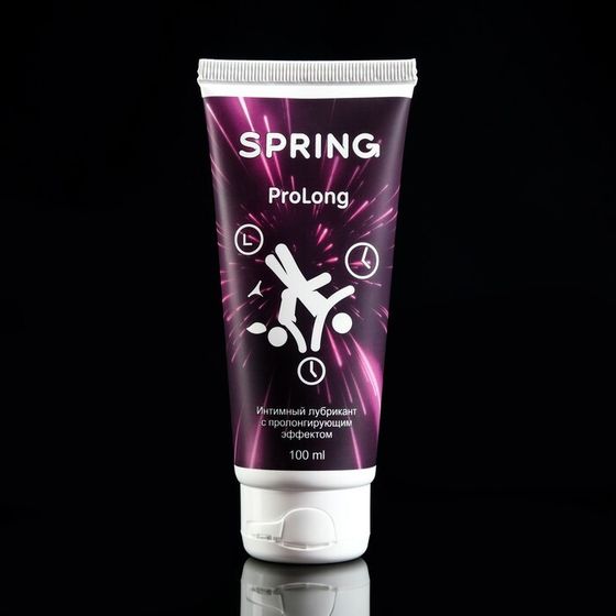 Интимный лубрикант SPRING™ ProLong 100 мл (продлевающий), с пролонгирующим эффектом