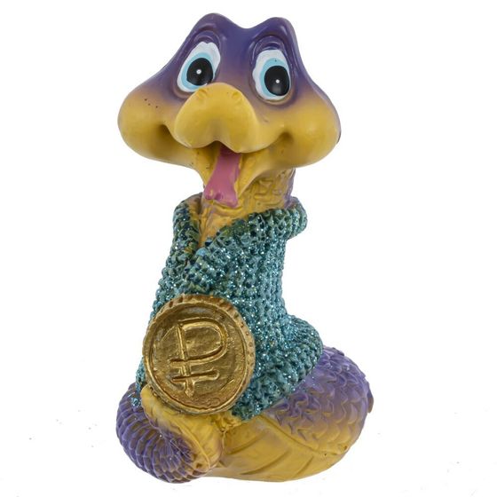 Фигурка декоративная &quot;Змея&quot;, L4,5 W4 H7 см, 4в.