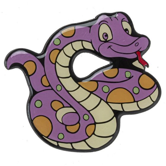 Магнит &quot;Змея&quot;, 1L7 W0,3 H7 см, 12в.