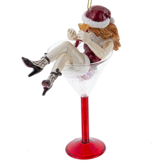 Украшение новогоднее &quot;Девушка&quot;, L10,5 W6 H14 см