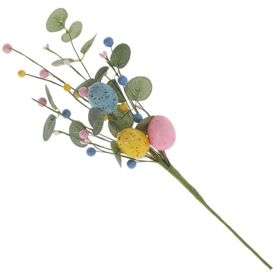 Ветка искусственная &quot;Пасхальная&quot;, L18 W10 H44 см