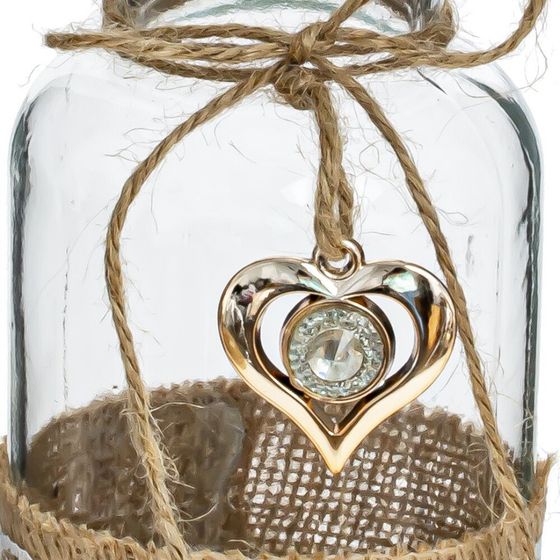 Ваза, L8 W8 H16,5 см