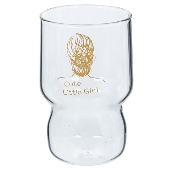 Стакан, 450 мл, L8 W8 H12 см, дизайн микс