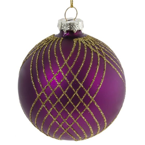 Украшение новогоднее &quot;Шар&quot;, D8 см, L8 W8 H10 см, 2в.