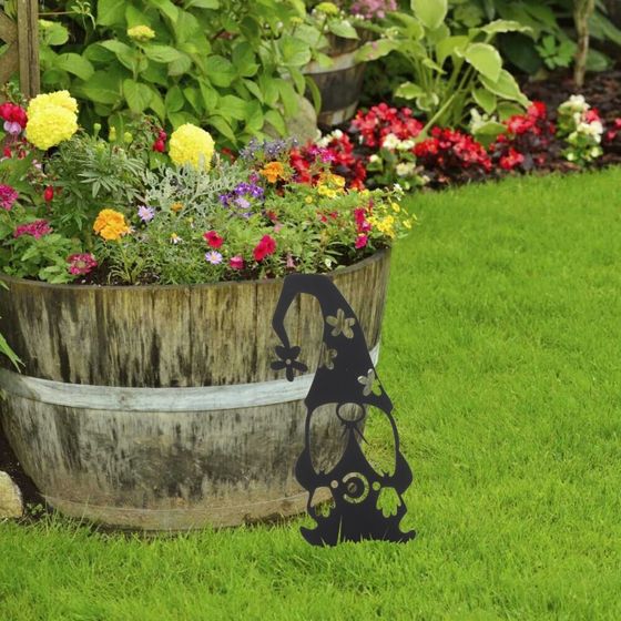 Изделие декоративное (вставка) &quot;Гном&quot;, 13*40 см, L16 W0,1 H39,5 см