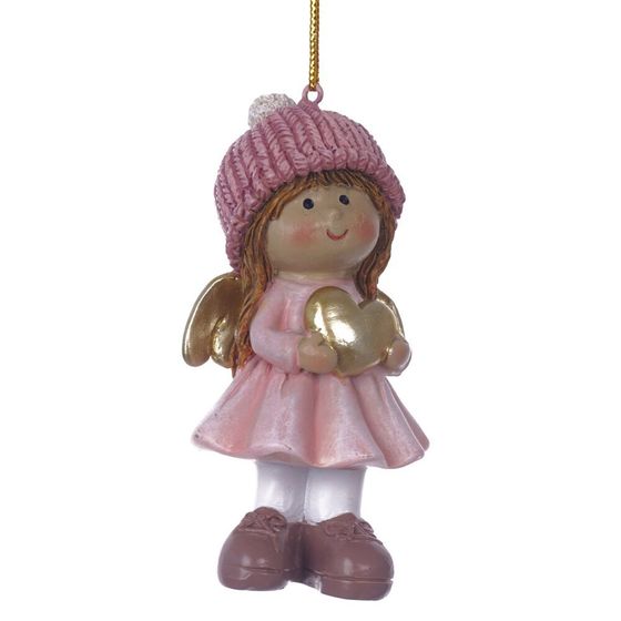 Фигурка декоративная подвесная &quot;Ангел&quot;,  L4,5 W3,5 H10 см, 2в.