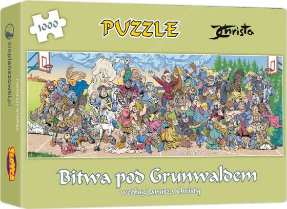 Sloyca Puzzle 1000 Bitwa pod Grunwaldem