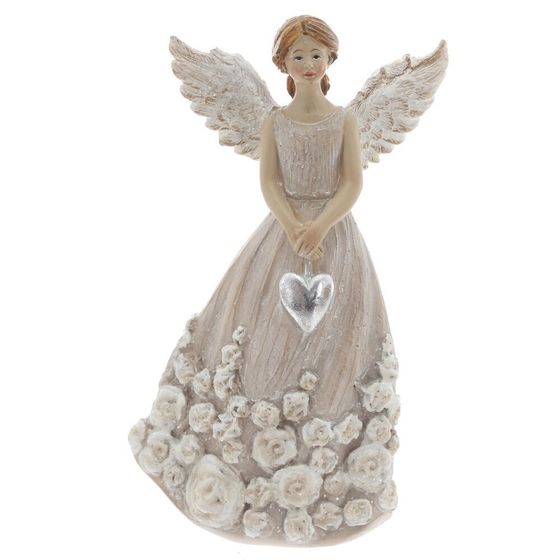 Фигурка декоративная &quot;Ангел&quot;, L7,5 W5 H13,5 см, 2в.