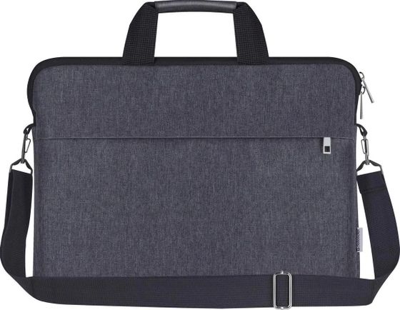 Сумка для ноутбука 15.6&quot; Defender Chic полиэстр/пластик серый/черный