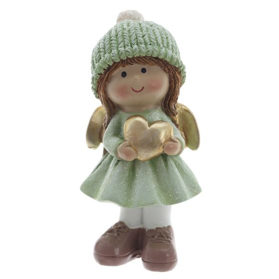 Фигурка декоративная &quot;Ангел&quot;, L4,5 W4,5 H9,5 см, 2в.