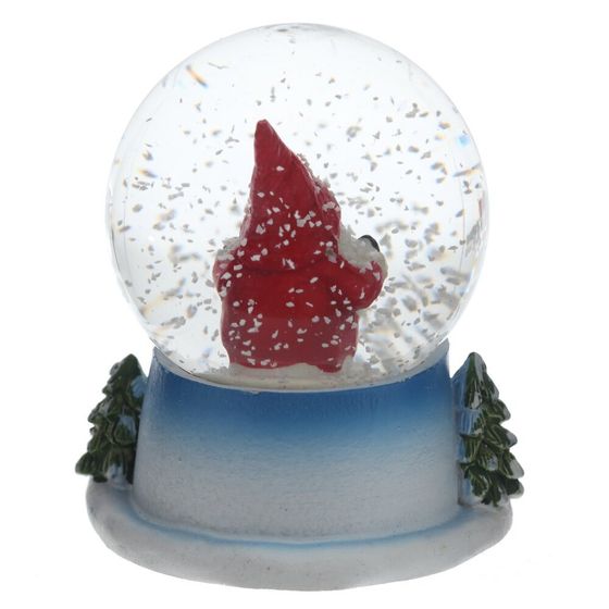 Фигурка декор в стекл шаре &quot;Гном&quot;, D 4.5 см, L5,5 W5 H6 см, 2в.