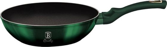 Patelnia Berlinger Haus wok Emerald Tytanowa 28cm