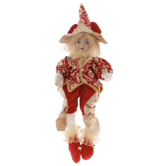 Игрушка набивная &quot;Клоун&quot; (муз, движ), L16 W14 H50/23 см