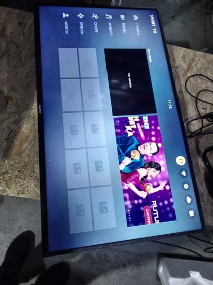 УЦЕНКА-TV Goldstar LT-40F900 -(после ремонта, упаковка нарушена, б/у, без ФГТ, без ножек, потертости на экране)
