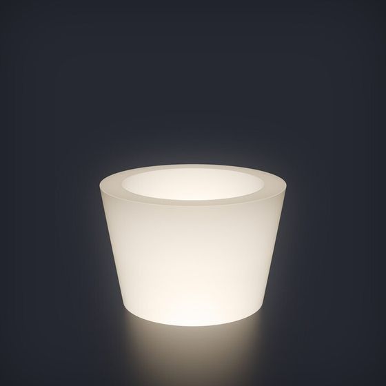 Светодиодное кашпо Cone mini, 79 × 52.5 × 79 см, IP65, 220 В, свечение RGB