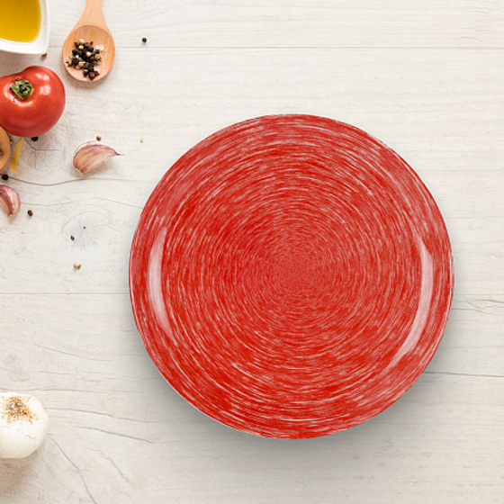 Тарелка обеденная БРАШМАНИЯ РЕД 26см