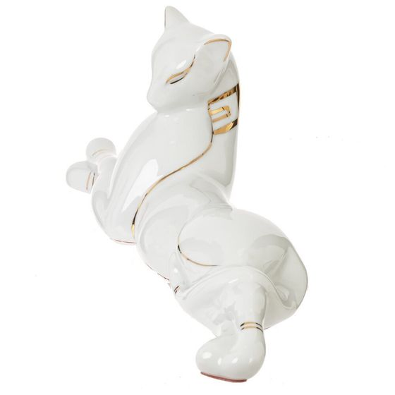 Фигурка декоративная "Кошка", L20 W5,5 H9 см, 1 штука, дизайн микс