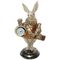 Фигурка декоративная &quot;Кролик&quot; с часами (LR41x1), L12 W9 H21 см, 2в.