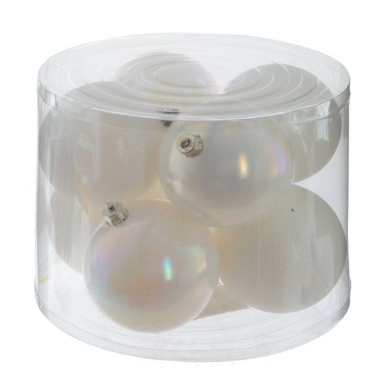 Набор из 8шт Украшение новогоднее "Шар", D 10 см, L24 W24 H18,5 см