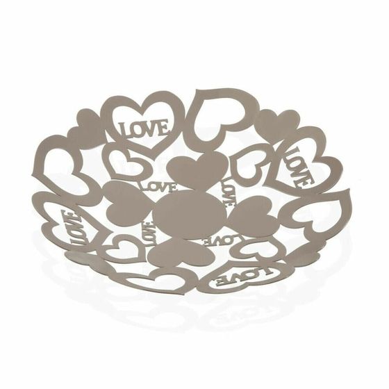 Ваза для фруктов Versa Cozy Metal Steel (29 x 4,5 x 29 см)
