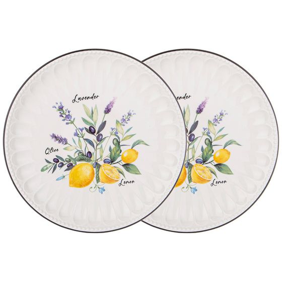 НАБОР ТАРЕЛОК ОБЕДЕННЫХ LEFARD &quot;KITCHEN PASSIONS&quot; 2 ШТ. 26*2,8 СМ