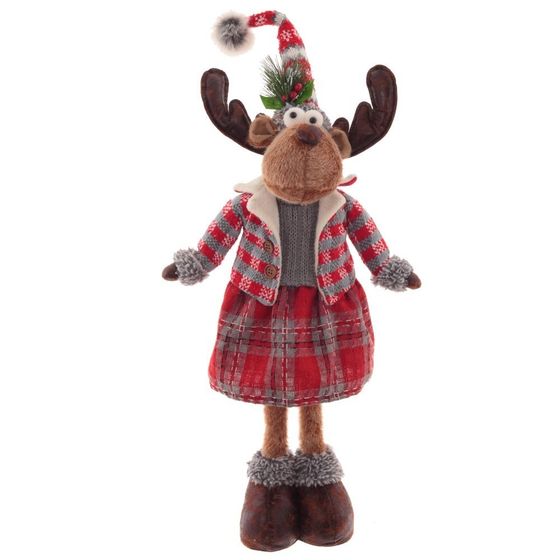 Игрушка набивная &quot;Олень&quot;, L24 W16 H78/45 см, 2в.