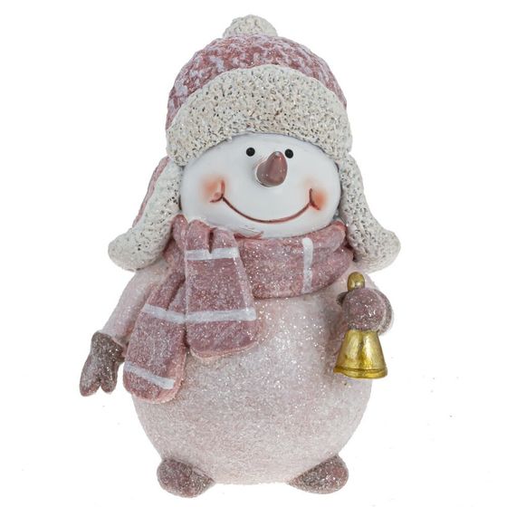 Фигурка декоративная &quot;Снеговик&quot;, L7 W6 H11 см, 2в.