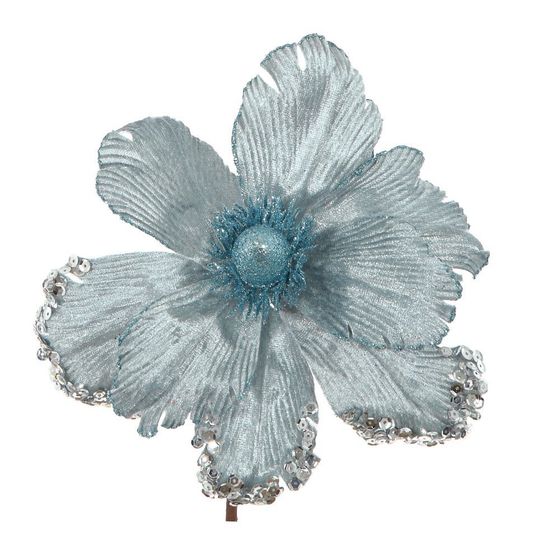 Цветок искусственный &quot;Магнолия&quot;, L22 W22 H20 см, 3в.