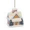 Украшение новогоднее "Домик" с подсветкой (LR44 2 шт), L7 W5 H8 см, 3в.