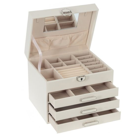 Шкатулка для украшений, Д22 Ш17 В17,5 см