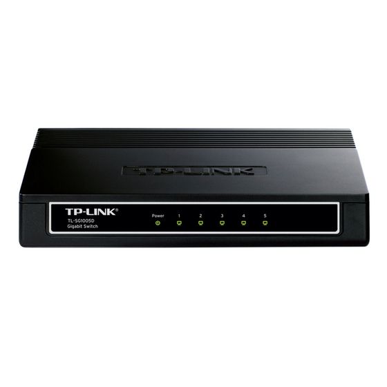 Коммутатор TP-Link TL-SG1005D неуправляемый настольный 5x10/100/1000BASE-T