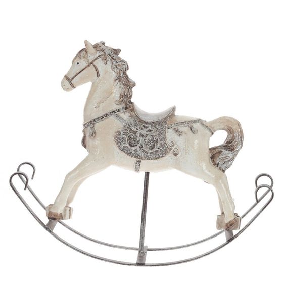 Фигурка декоративная &quot;Лошадка-качалка&quot;, L27 W6 H21 см
