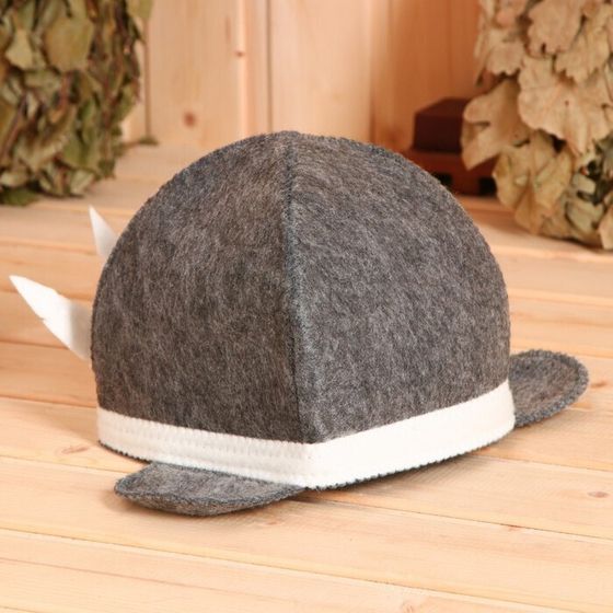 !Шапка серая &quot;Индеец&quot;