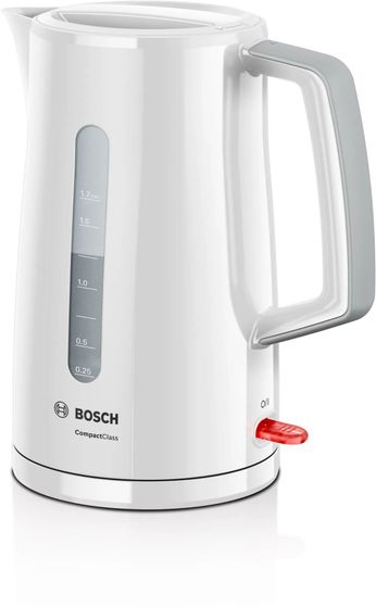Чайник электрический Bosch TWK3A011 1.7л. 2400Вт белый