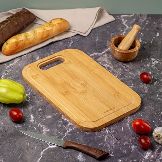 Разделочная доска BAMBOO TOUCH 32х21х1.5см