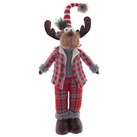 Игрушка набивная &quot;Олень&quot;, L24 W16 H78/45 см, 2в.