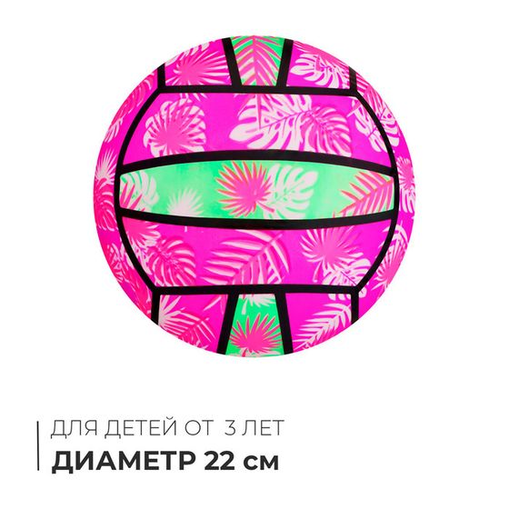 Мяч детский «Волейбол», d=22 см