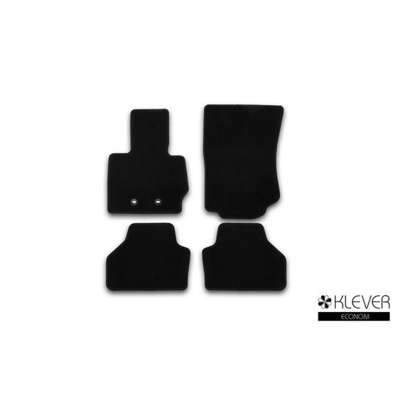 Коврики в салон Klever Econom BMW X3 2010-2014, 2014-2016, кросс., 4 шт. (текстиль)