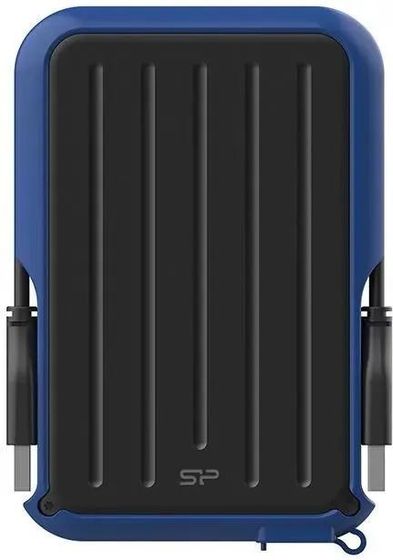 Внешний HDD 4TB Silicon Power USB3.0 SP040TBPHD66LS3B Armor A66 2.5&quot; синий