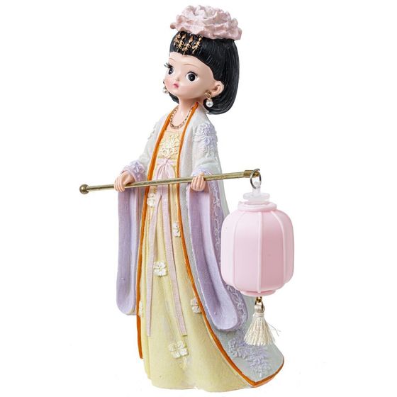 Фигурка декоративная &quot;Гейша&quot; (подсветка, 3xДR41) , Д15 Ш9 В21 см, 2в.