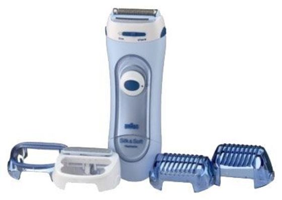 Эпилятор Braun 5160 скор.:1 насад.:3 аккум голубой