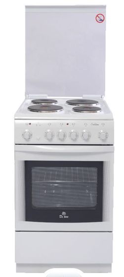 Плита электрическая De Luxe 506004.03э (кр) белый