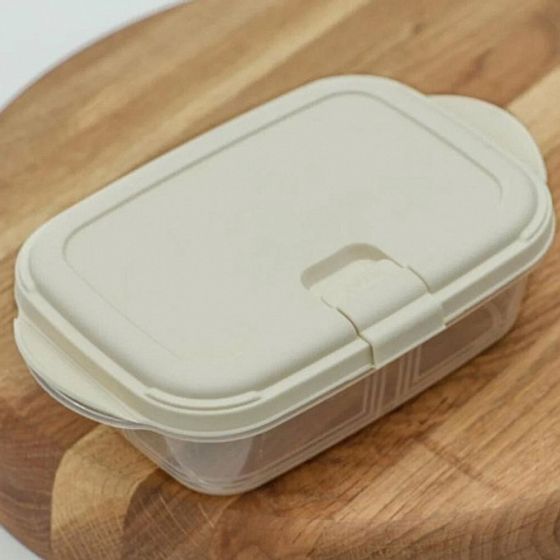 Контейнер для СВЧ Push 0.4л слоновая кость